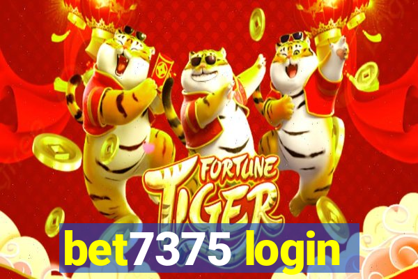 bet7375 login